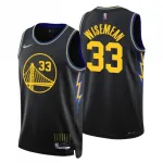 Men's Golden State Warriors James Wiseman #33 Black 2021/22 Swingman Jersey - City Edition Men’s Golden State Warriors James Wiseman #33 Black 2021/22 Swingman Jersey – City Edition