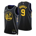 Men's Golden State Warriors Andre Iguodala #9 Black 2021/22 Swingman Jersey - City Edition Men’s Golden State Warriors Andre Iguodala #9 Black 2021/22 Swingman Jersey – City Edition