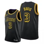 Men's Los Angeles Lakers Anthony Davis #3 Black Swingman Jersey - City Edition Men’s Los Angeles Lakers Anthony Davis #3 Black Swingman Jersey – City Edition
