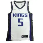 Men's Sacramento Kings De'Aaron Fox #5 White 2021/22 Swingman Jersey - Association Edition Men’s Sacramento Kings De’Aaron Fox #5 White 2021/22 Swingman Jersey – Association Edition