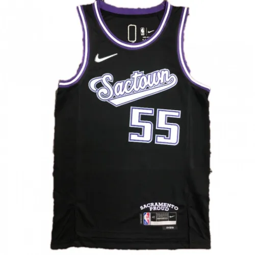 Maillot Swingman noir 2021/22 de Jason Williams (Sacramento Kings) - Édition City