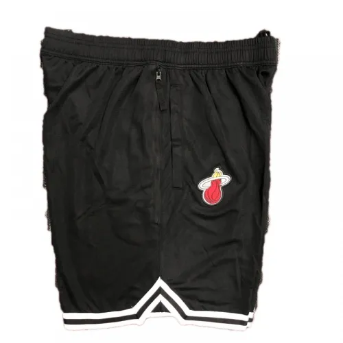 Herren Miami Heat Trainingsshorts - Schwarz