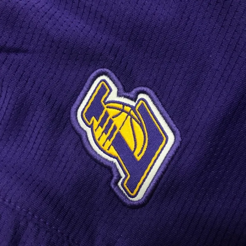Men’s Los Angeles Lakers Training Shorts – Purple