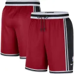 Pantaloncini Miami Heat Pre-Game Performance da uomo - Rosso/Nero