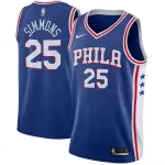 Men's Philadelphia 76ers Ben Simmons #25 Blue Swingman Jersey - Icon Edition Men’s Philadelphia 76ers Ben Simmons #25 Blue Swingman Jersey – Icon Edition
