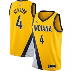 Men's Indiana Pacers Victor Oladipo #4 Jordan Gold 202021 Swingman Jersey - Statement Edition - product photo Men's Indiana Pacers Victor Oladipo #4 Jordan Gold 202021 Swingman Jersey - Statement Edition product image