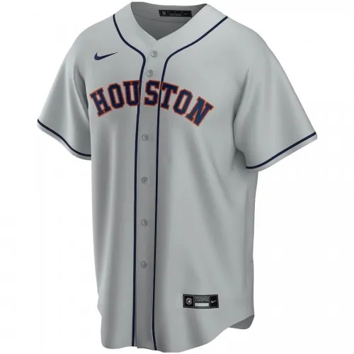 Men’s Houston Astros Nike Gray Road 2020 Custom Jersey