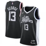 Men's LA Clippers Paul George #13 Nike Black 2020/21 Swingman Player Jersey – City Edition Men’s LA Clippers Paul George #13 Nike Black 2020/21 Swingman Player Jersey – City Edition