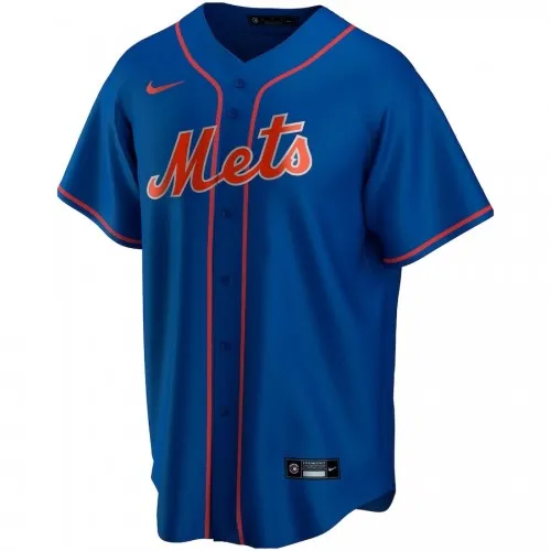 Heren New York Mets Nike Royal Alternate 2020 Jersey