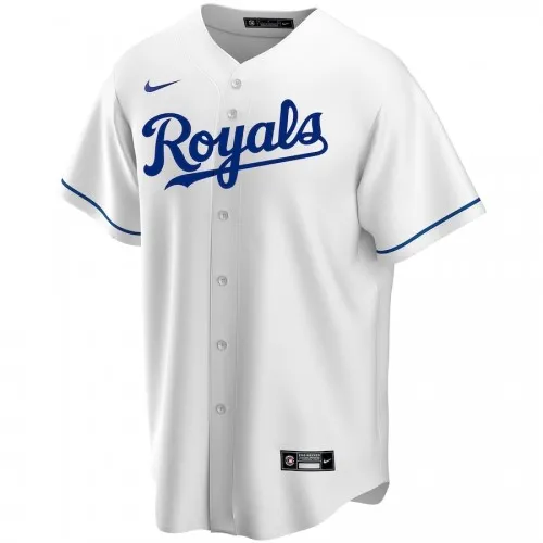 Camisola Nike Home 2020 branca para homem dos Kansas City Royals