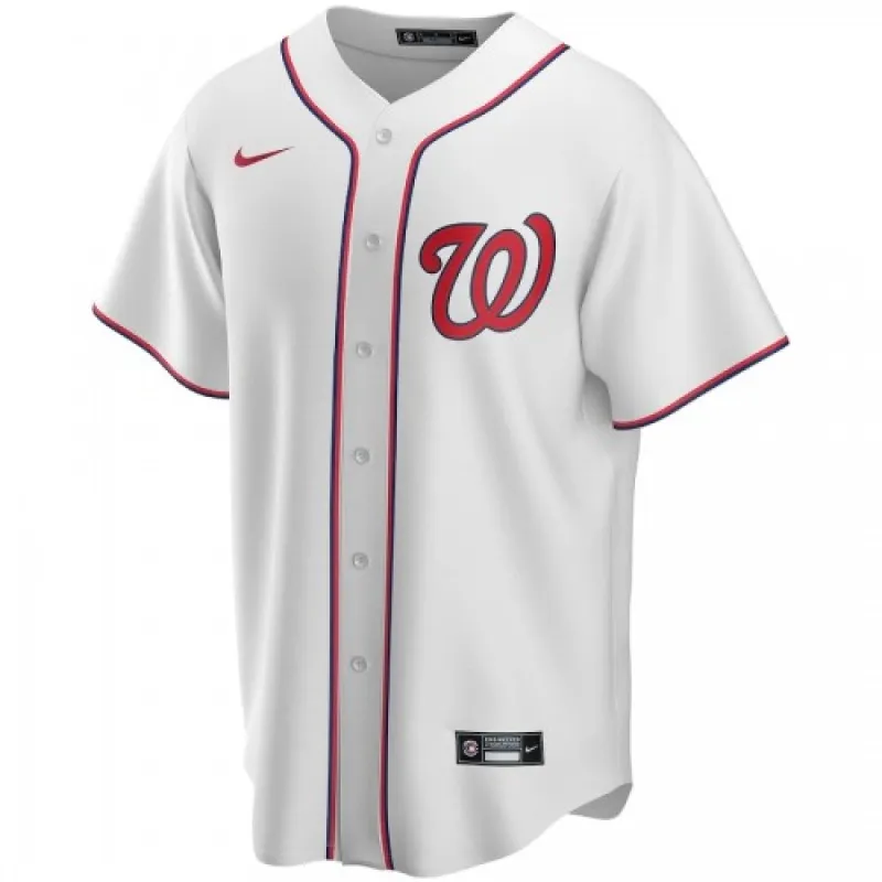 Men’s Washington Nationals Nike White Home 2020 Jersey
