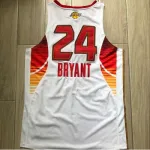 All-Star West 2009 Kobe Bryant #24 wit Hardwood Classics-shirt voor heren