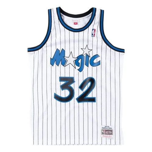 Men's Orlando Magic Shaquille O'Neal #32 Throwback White 93-94 Hardwood Classics Jersey