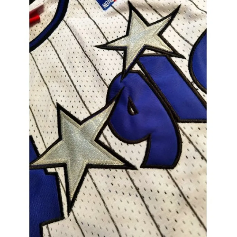 Men’s Orlando Magic Shaquille O’Neal #32 Throwback White 93-94 Hardwood Classics Jersey
