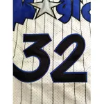 Men’s Orlando Magic Shaquille O’Neal #32 Throwback White 93-94 Hardwood Classics Jersey