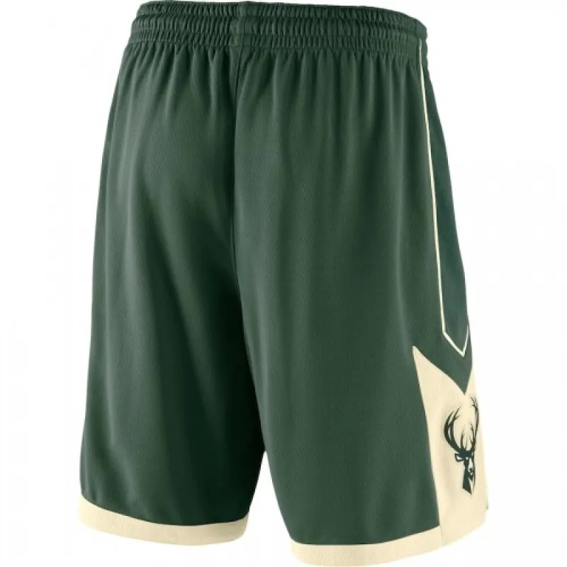 Men’s Milwaukee Bucks Green 2019/20 Swingman Shorts – Icon Edition
