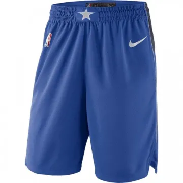 Men's Dallas Mavericks Blue 2019/20 Swingman Shorts - Icon Edition