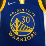 Men’s Golden State Warriors Stephen Curry #30 Nike Royal 21/22 Swingman Jersey -Icon Edition
