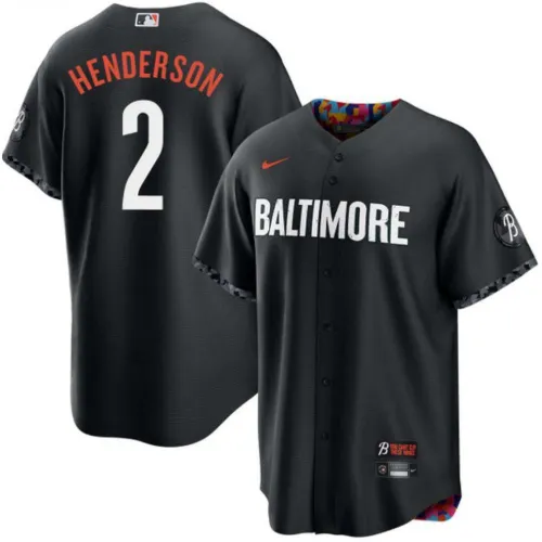 Gunnar Henderson Baltimore Orioles Nike 2023 City Connect Replica Player Jersey - Black