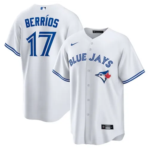 Maillot de joueur Nike « Replica » domicile de José Berríos (Blue Jays de Toronto) - Blanc