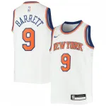 RJ Barrett New York Knicks Nike Swingman-shirt voor jongeren 2019/20 – Association Edition – Wit RJ Barrett New York Knicks Nike Youth 2019/20 Swingman Jersey – Association Edition – White