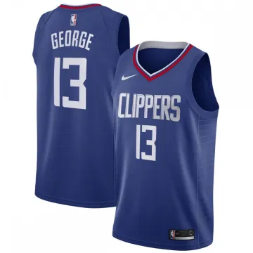 Paul George LA Clippers 2019/20 Men's Swingman Jersey Blue - Icon Edition