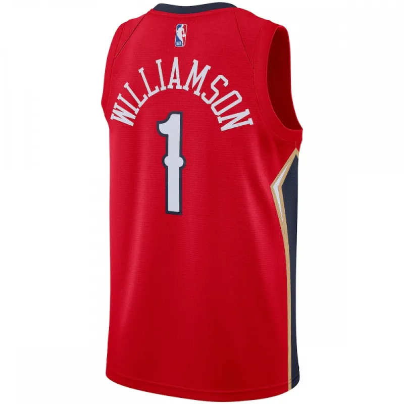 Zion Williamson New Orleans Pelicans 2019/2020 Men’s Swingman Jersey – Statement Edition – Red