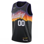 Maglia da baseball unisex Phoenix Suns 2020/21 personalizzata Swingman – Nera – Edizione City
