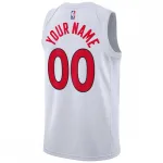 Toronto Raptors Nike 2020/21 Swingman Custom Jersey – Association Edition – White