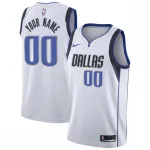 Dallas Mavericks Nike 2020/21 Swingman Custom Jersey – Association Edition – White