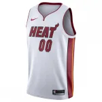Miami Heat Nike 2020/21 Swingman Custom Jersey – Association Edition – White