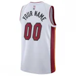 Miami Heat Nike 2020/21 Swingman Custom Jersey – Association Edition – White