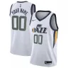 Utah Jazz 2020/21 Swingman Custom Men's Jersey - Association Edition - White
