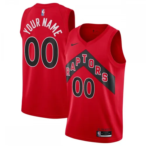 Toronto Raptors 2020/21 Swingman Custom Men's Jersey - Icon Edition - Red