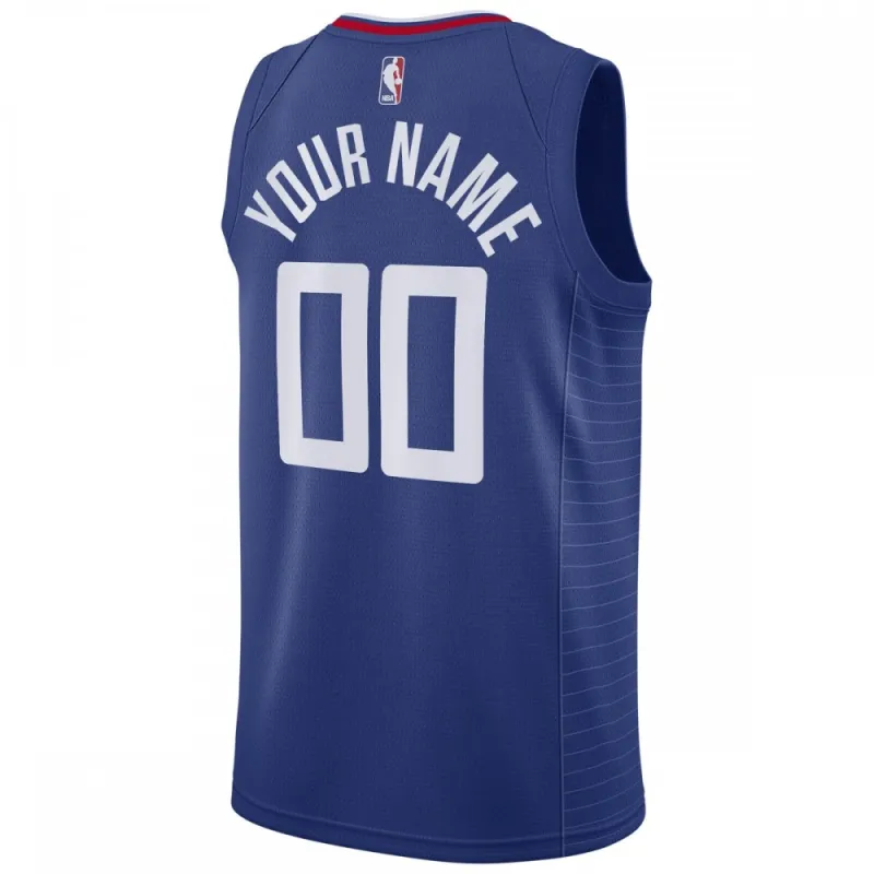 LA Clippers Nike 2020/21 Swingman Custom Jersey – Icon Edition – Royal
