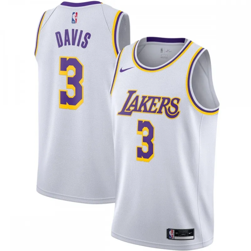 Anthony Davis Los Angeles Lakers Nike 2020/21 Swingman Jersey – White – Association Edition