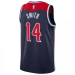 Men’s Washington Wizards Ish Smith #14 Nike Navy Swingman Jersey – Statement Edition