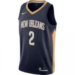 Men’s New Orleans Pelicans Lonzo Ball #2 Navy 2020/21 Swingman Jersey – Icon Edition