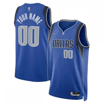 Dallas Mavericks 2021/22 Diamond Swingman Custom Men's Jersey - Icon Edition - Blue