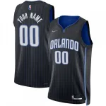 Orlando Magic Nike 2021/22 Diamond Swingman Custom Jersey – Icon Edition – Black