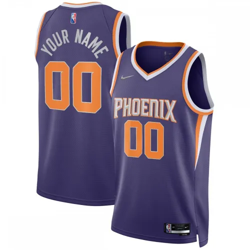 Maglia personalizzata Nike Phoenix Suns 2021/22 Diamond Swingman - Icon Edition - Viola