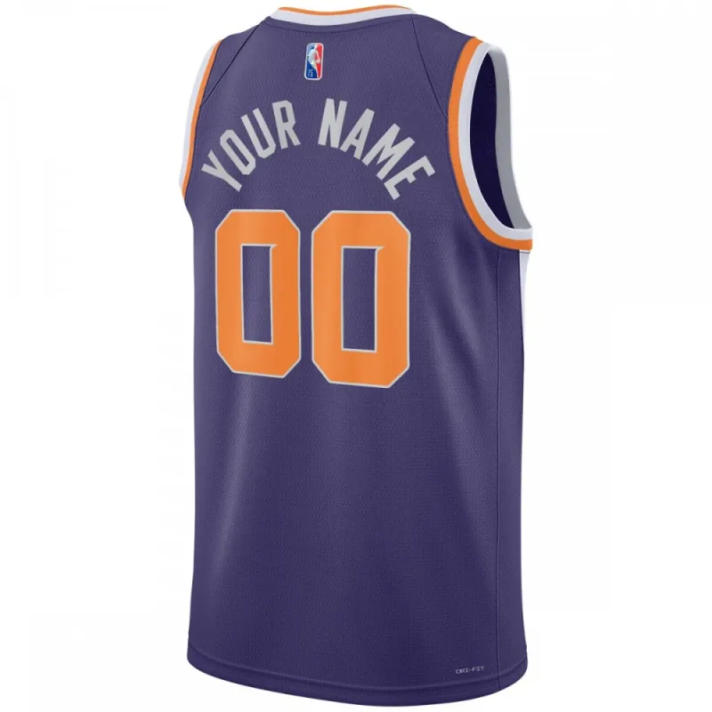 Phoenix Suns Nike 2021/22 Diamond Swingman Custom Jersey – Icon Edition – Purple