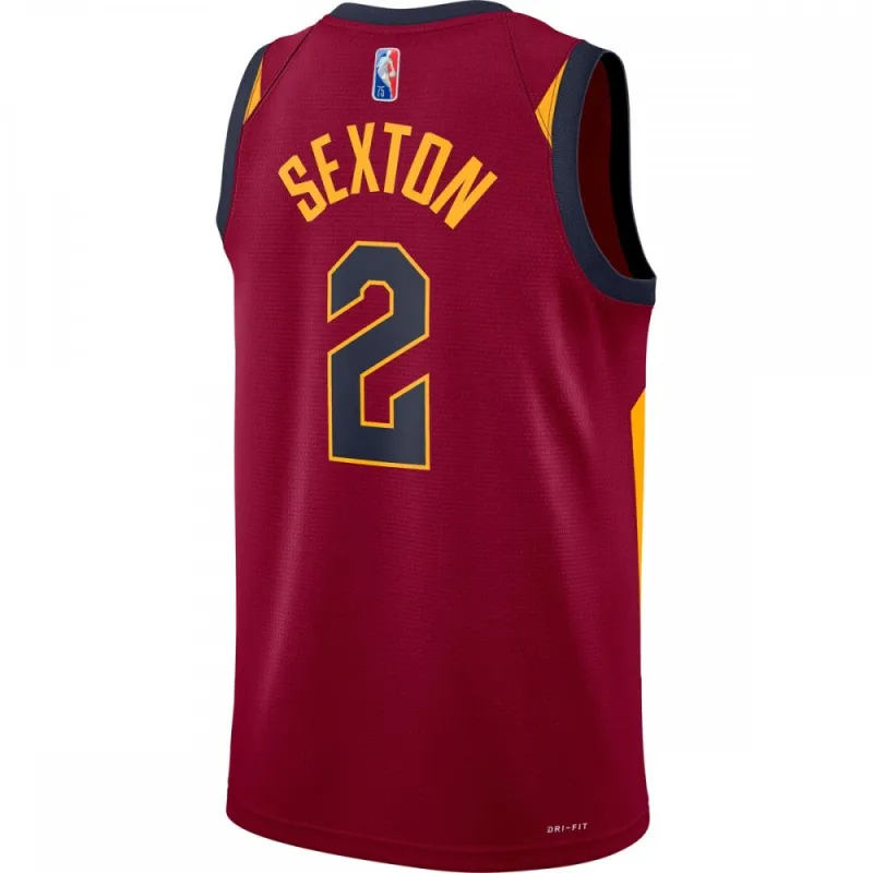 Maglia Swingman da uomo Collin Sexton Cleveland Cavaliers 2021/22 Diamond – Icon Edition – Colore vino
