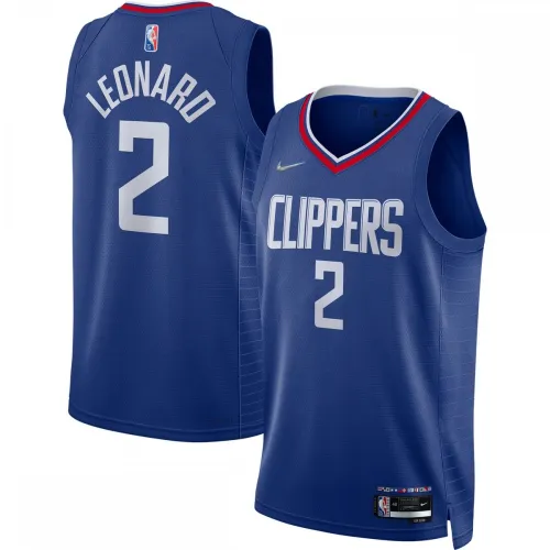 Kawhi Leonard LA Clippers 2021/22 Diamant Männer Swingman Jersey - Icon Edition - Königlich