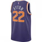 Deandre Ayton Phoenix Suns Nike 2021/22 Diamond Swingman Jersey – Icon Edition – Purple