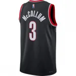 C.J. McCollum Portland Trail Blazers 2021/22 Diamant Herren Swingman Jersey - Icon Edition - Schwarz