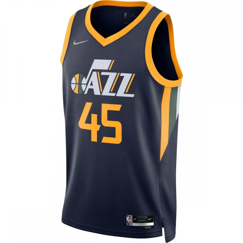 Donovan Mitchell Utah Jazz Nike 2021/22 Diamond Swingman Jersey – Icon Edition – Navy