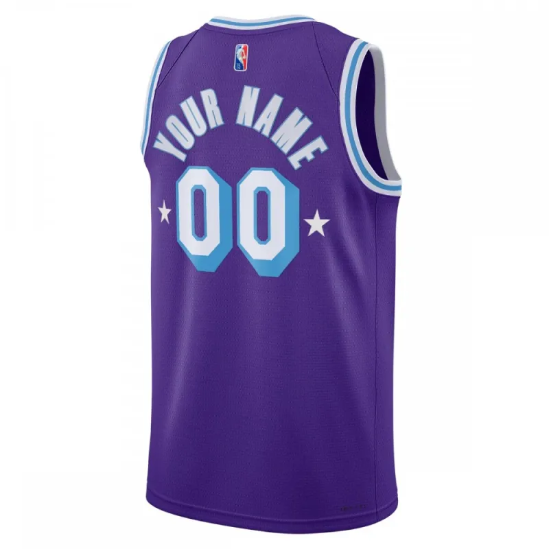 Los Angeles Lakers 2021/22 Swingman Custom Men’s Jersey – City Edition – Purple