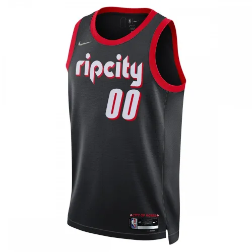 Portland Trail Blazers 2021/22 Swingman Custom Herren Trikot - City Edition - Schwarz