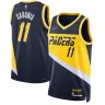 Domantas Sabonis Indiana Pacers 2021/22 Men's Swingman Jersey - City Edition - Navy